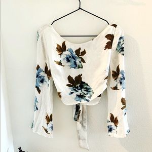 House of Harlow -Pacsun floral top